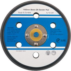   KENNEDY RUGALMAS ALAPTÁRCSA ÖNTAPADÓS 150 MM-ES CSISZOLÓTÁRCSÁHOZ 5/16"UNF KÜLSŐ MENETTEL, 6 PORELSZÍVÓ FURATTAL KEN2803920K