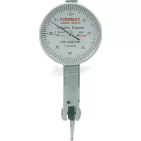   KENNEDY SZÖGTAPINTÓS MÉRŐÓRA 0,8X0,01mm x 0-40-0 KÖVES KEN3008020K