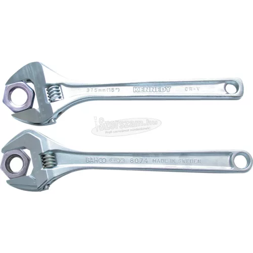 KENNEDY 375MM/15" ÁLLÍTHATÓ CSAVARKULCS, KRÓMOZOTT KEN5011150K