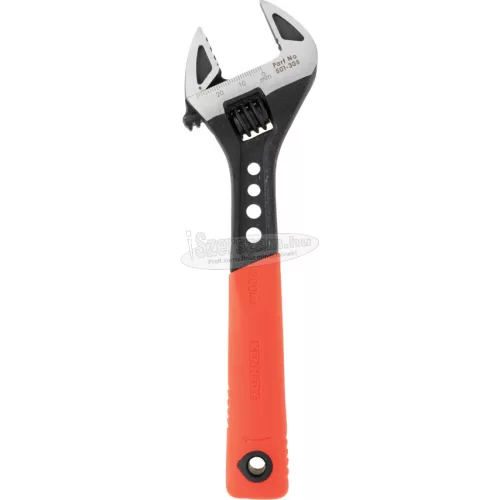 KENNEDY 200MM/8" PUHA FOGÁSÚ ÁLLÍTHATÓ CSAVARKULCS, FOSZFATÁLT KEN5013080K