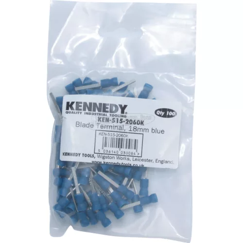 KENNEDY 9,00mm KÉK KÉSES KÁBELSARU (100db/CS) KEN5152050K