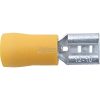 KENNEDY 6,30mm KÁBELSARU LAPOS 'ANYA' CSATLAKOZÓVAL SÁRGA (100db/CS) KEN5153020K