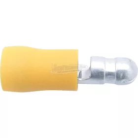   KENNEDY 5,00mm KÁBELSARU 'APA" DUGÓVAL SÁRGA (100db/CS) KEN5153530K