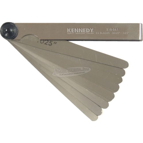 KENNEDY 4" 10 PENGÉS INCHES HÉZAGMÉRŐ KÉSZLET KEN5180610K