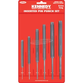   KENNEDY 6db-OS EXTRA HOSSZÚ BETÉTES CSAPSZEGKIÜTŐ KÉSZLET KEN5182435K