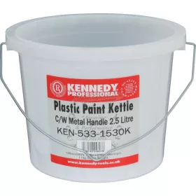   KENNEDY 2,5LTR MŰANYAG PAINT KETTLE C/W METAL HANDLE KEN5331530K