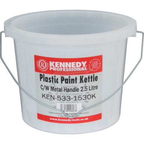 KENNEDY 2,5LTR MŰANYAG PAINT KETTLE C/W METAL HANDLE KEN5331530K