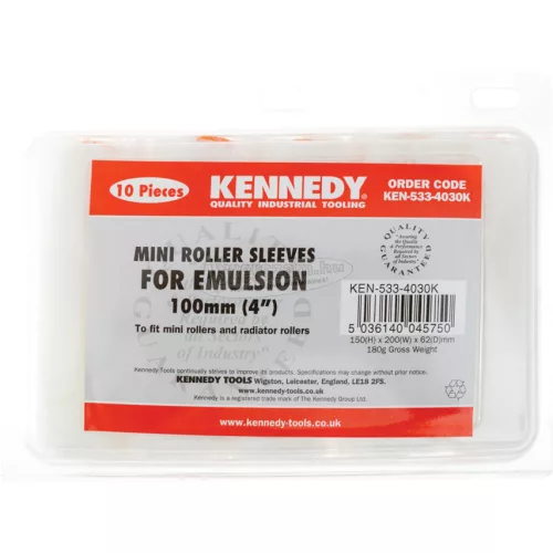KENNEDY 100MM/4" MINI FESTŐHENGER (10DB) EMULZIÓS KEN5334030K