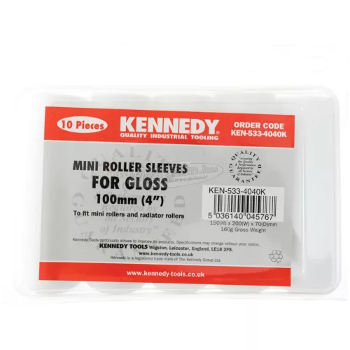 KENNEDY 100MM/4" MINI FESTŐHENGER (10DB) FÉNYLŐ KEN5334040K
