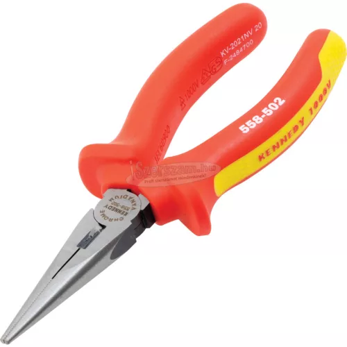 KENNEDY 6,3/8" PRO-TORQ FÉLKEREKCSŐRŰ FOGÓ 1000V SZIGETELT KEN5585020K