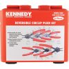 KENNEDY 10-48mm MEGFORDÍTHATÓ SEEGER-GYŰRŰ FOGÓ KÉSZLET (6db-OS) KEN5585930K