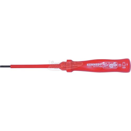 KENNEDY 4X100mm LAPOS, PÁRHUZAMOS ÉLŰ SZIGETELT VDE 1000V CSAVARHÚZÓ KEN5725780K