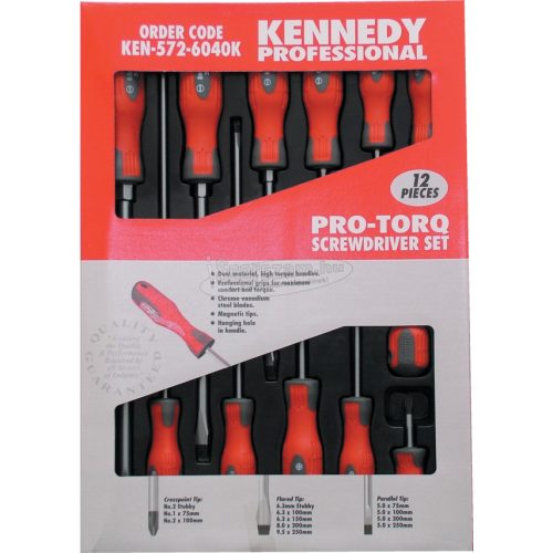KENNEDY 12db-OS PRO-TORQ CSAVARHÚZÓ KÉSZLET KEN5726040K