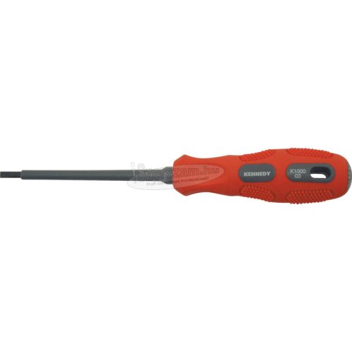KENNEDY 4,0X100mm LAPOS SZIGETELT VDE 1000V DUAL GRIP CSAVARHÚZÓ KEN5727950K