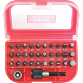   KENNEDY 32db-OS SZERELŐ CSAVARHÚZÓ BIT KÉSZLET KEN5736320K
