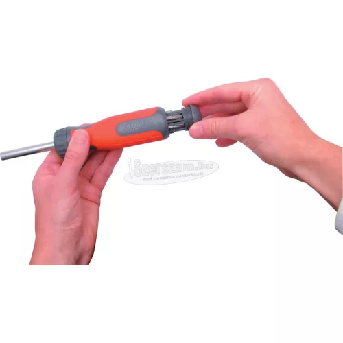 KENNEDY 1/4" RACSNIS HATSZÖG CSAVARHÚZÓ BIT BEHAJTÓ 10db BITTEL KEN5737050K