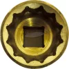 KENNEDY 27mm SZIKRAMENTES DUGÓKULCS 1/2" MEGHAJTÓVAL AL-BR 12szög KEN5757380K
