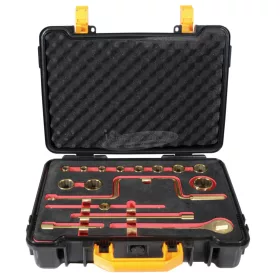   KENNEDY SZIKRAMENTES DUGÓKULCS KÉSZLET 1/2" MEGHAJTÓVAL 16db-OS KEN5757500K