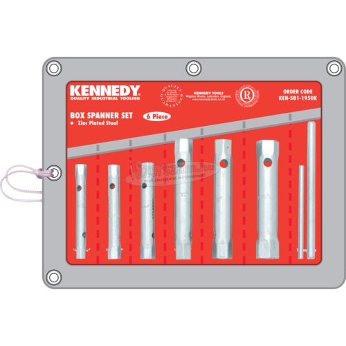 KENNEDY 8db-OS CSŐKULCS KÉSZLET 1/4-3/4 A/F HAJTÓSZÁRAKKAL KEN5811950K