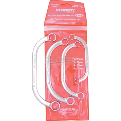 KENNEDY 10X19mm ÖNINDÍTÓKULCS KÉSZLET (4db-OS) KEN5823776K