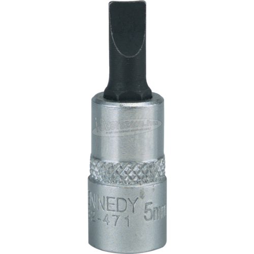 KENNEDY 7mm LAPOS FELTŰZHETŐ CSAVARBEHAJTÓ 1/4" MEGHAJTÓVAL KEN5824730K