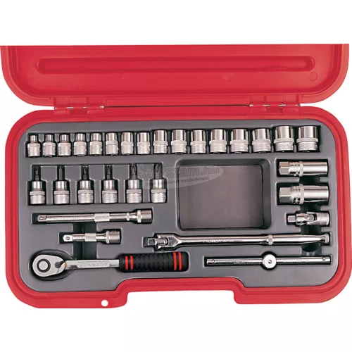 KENNEDY METRIKUS DUGÓKULCS KÉSZLET 3/8" MEGHAJTÓVAL 30db-OS KEN5826170K