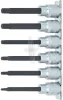 KENNEDY T20-T50 X 95mm TORX FELTŰZHETŐ CSAVARBEHAJTÓ KÉSZLET 3/8" MEGHAJTÓVAL (6db-OS) KEN5826340K