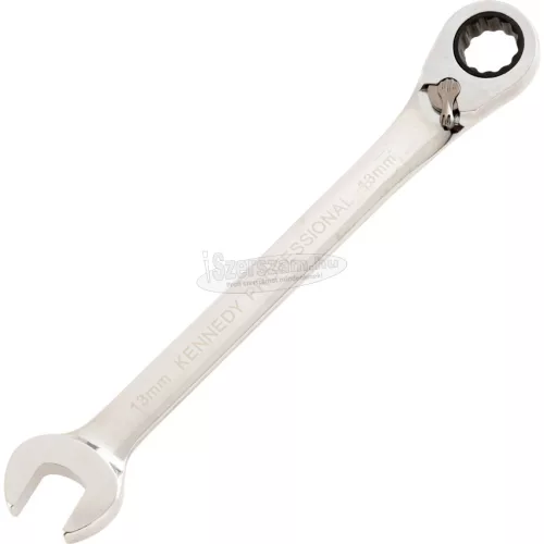 KENNEDY 13mm PROFESSZIONÁLIS IRÁNYVÁLTÓS RACSNIS CSILLAG-VILLÁSKULCS KEN5826813K