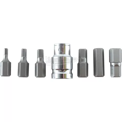 KENNEDY HATSZÖG BIT KÉSZLET 1/2" MEGHAJTÓVAL 7db-OS KEN5827900K