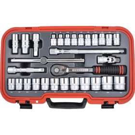   KENNEDY METRIKUS DUGÓKULCS KÉSZLET 1/2" MEGHAJTÓVAL (30db-OS) KEN5827991K
