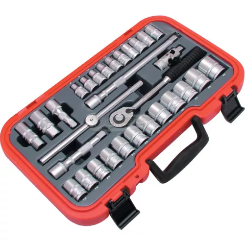 KENNEDY METRIKUS DUGÓKULCS KÉSZLET 1/2" MEGHAJTÓVAL (30db-OS) KEN5827991K