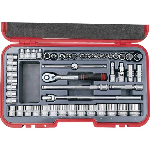 KENNEDY METRIKUS DUGÓKULCS KÉSZLET 1/2" MEGHAJTÓVAL (50db-OS) KEN5827993K