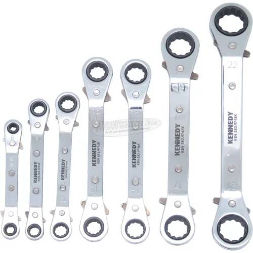 KENNEDY 6-22mm HAJLÍTOTT RACSNIS CSILLAGKULCS KÉSZLET (7db-OS) KEN5829750K