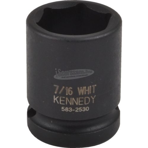 KENNEDY 7/16" WHITWORTH ERŐSÍTETT DUGÓKULCS 1/2" MEGHAJTÓVAL 6SZÖG KEN5832530K