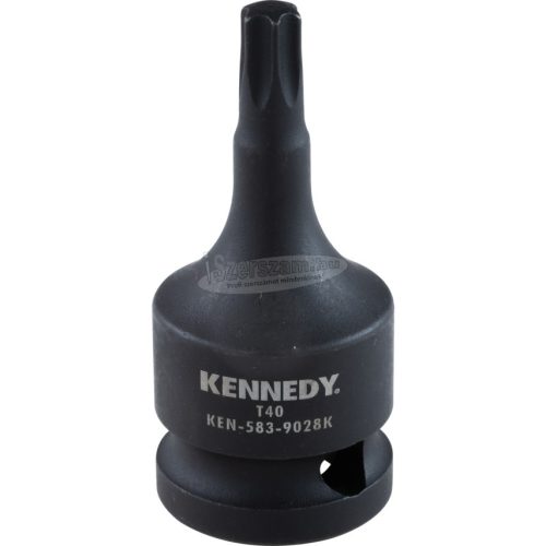 KENNEDY T40 TORX FELTŰZHETŐ ERŐSÍTETT CSAVARBEHAJTÓ 1/2" MEGHAJTÓVAL, KEN5839028K