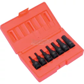   KENNEDY 6szög ERŐSÍTETT FELTŰZHETŐ CSAVARBEHAJTÓ KÉSZLET 3/8" MEGHAJTÓVAL (7db-OS) KEN5839182K