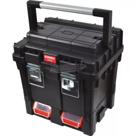   KENNEDY 45 CM-ES MOBIL SZERSZÁMOSLÁDA 4db SZORTIMENTERREL ÉS SZERSZÁMTARTÓ TÁLCÁVAL KEN5932810K