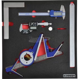   KENNEDY 5 RÉSZES MÉRŐESZKÖZ KÉSZLET SZIVACSBAN M1832 KEN5950020K