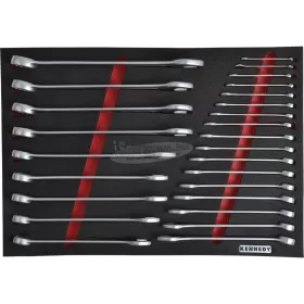   KENNEDY 26 RÉSZES IPARI CSILLAG-VILLÁSKULCSKÉSZLET SZIVACSBAN M1832 KEN5950090K