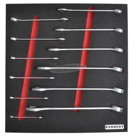   KENNEDY 12 RÉSZES COLOS CSILLAG-VILLÁSKULCSKÉSZLET SZIVACSBAN M1832 KEN5950110K