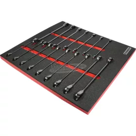   KENNEDY 16 RÉSZES RACSNIS CSILLAG-VILLÁSKULCS KÉSZLET SZIVACSBAN T0691 KEN5950125K