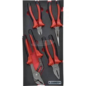   KENNEDY 4 részes PRO-TORQ FOGÓKÉSZLET SZIVACSBAN M1832 KEN5950250K