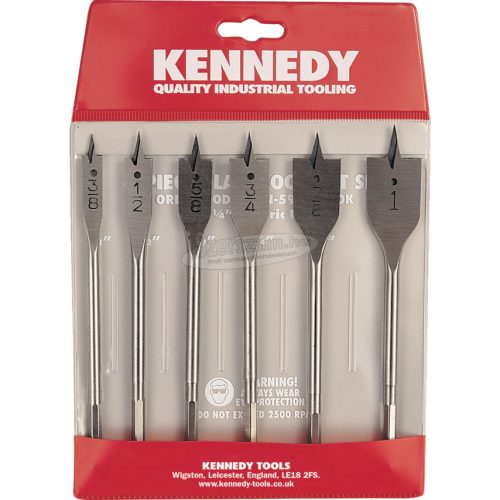 KENNEDY 3/8"-1" LAPOS FAFÚRÓ KÉSZLET (6db-OS) KEN5974300K