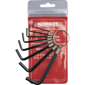   KENNEDY 1/16"-1/4" HATSZÖGKULCS KÉSZLET GYŰRŰN (8db-OS) KEN6010980K