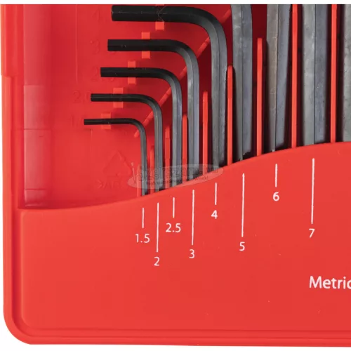 KENNEDY RÖVID HATSZÖGKULCS KÉSZLET MM/AF 20db-OS KEN6011060K