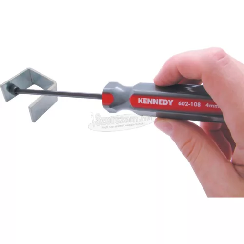 KENNEDY 6,0mm GÖMBVÉGŰ HATSZÖGKULCS CSAVARHÚZÓ NYÉLLEL KEN6021120K