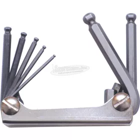   KENNEDY METRIKUS GÖMBVÉGŰ HATSZÖGKULCS KÉSZLET, ZSEBKÉS TÍPUSÚ (7db-OS) KEN6028070K