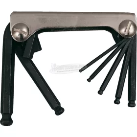   KENNEDY INCHES GÖMBVÉGŰ HATSZÖGKULCS KÉSZLET, ZSEBKÉS TÍPUSÚ (7db-OS) KEN6028170K