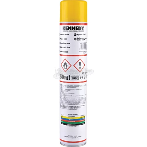 KENNEDY VONALJELÖLŐ 750ML SÁRGA KEN7346040K