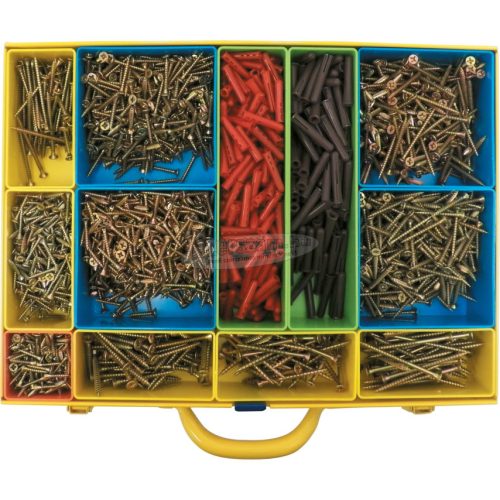 MATLOCK 2880 DARABOS GOLD-ZPÂ„˘ ARANYSZÍNŰ FORGÁCSLAPCSAVAR KÉSZLET MTL6150020K